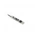 Włącznik dotykowy do profili led W09 z przewodem 2m, 12V, max 60W, z taśmą klejącą tworzywo sztuczne