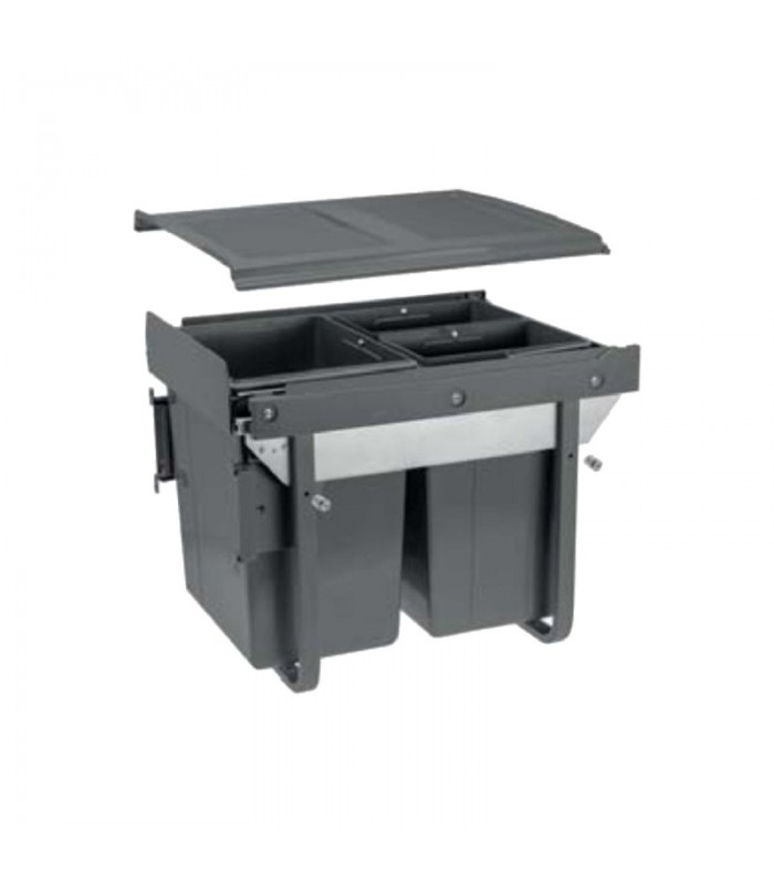 Do szafki 450mm 20l+2x10l antracytowy H450mm