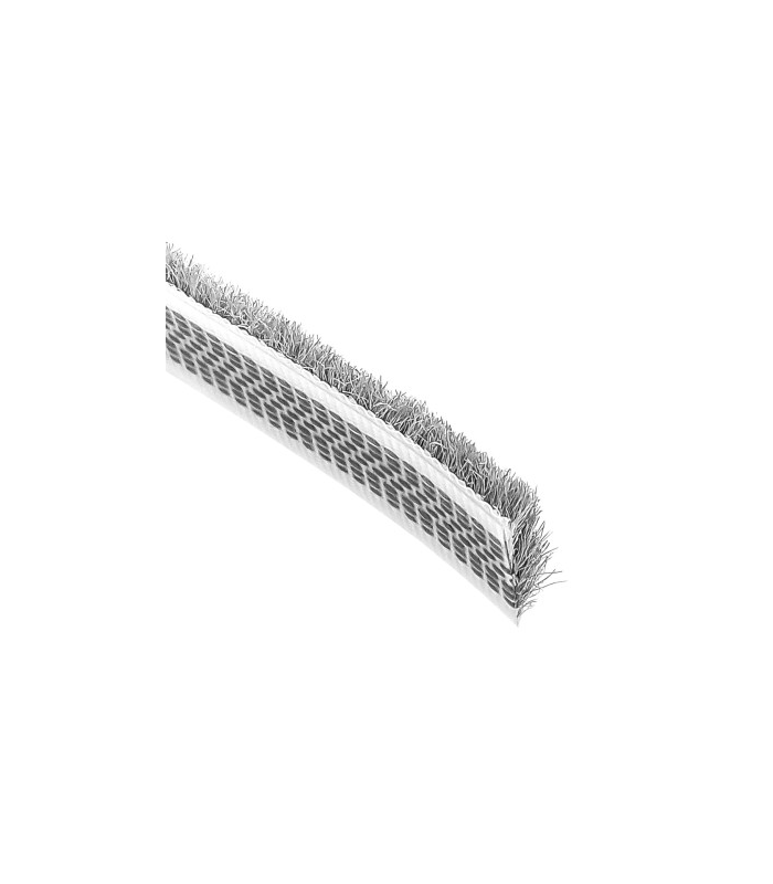 S300W szczotka odbojowa szeroka wsuwana szara