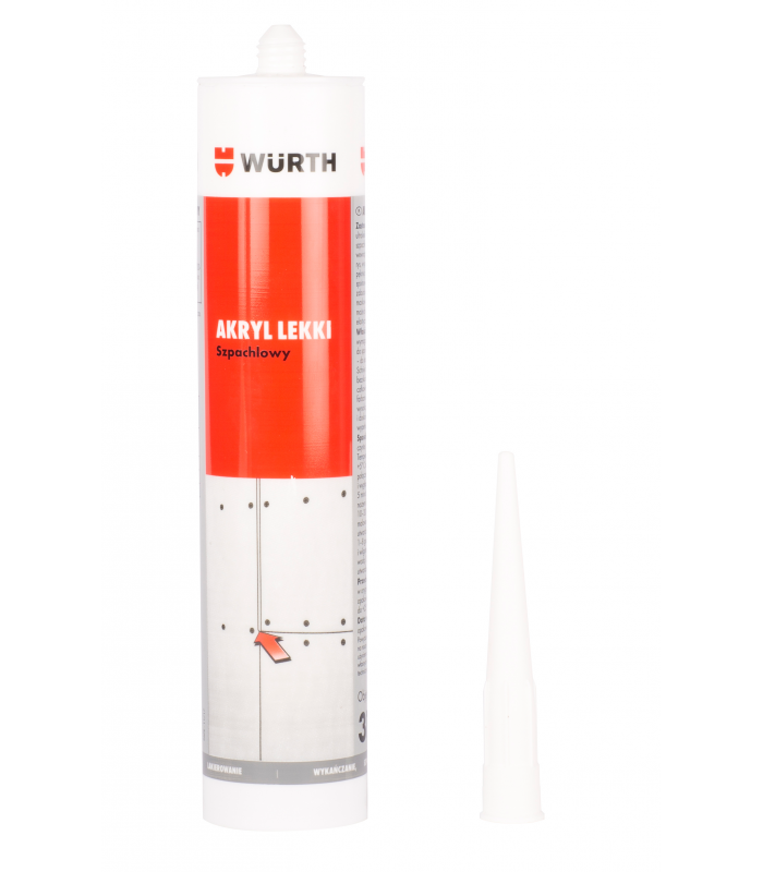 Wurth akryl lekki szpachlowy 310ml