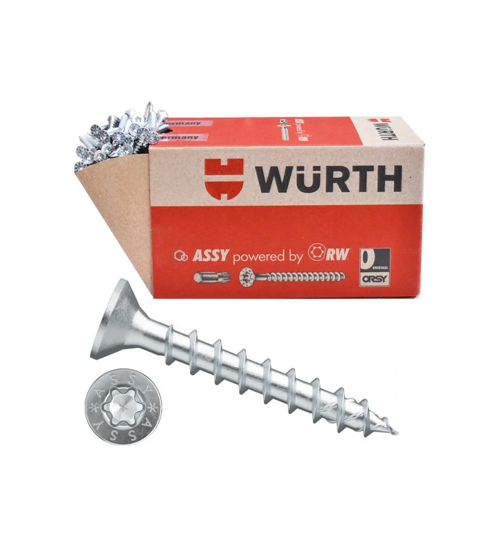 Wkręt do drewna, łeb stożkowo-płaski 3.5x16 ASSY 1000szt