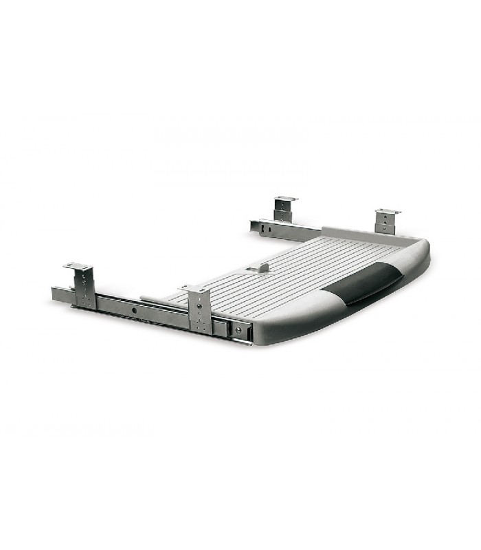 Półka pod klawiaturę czarna