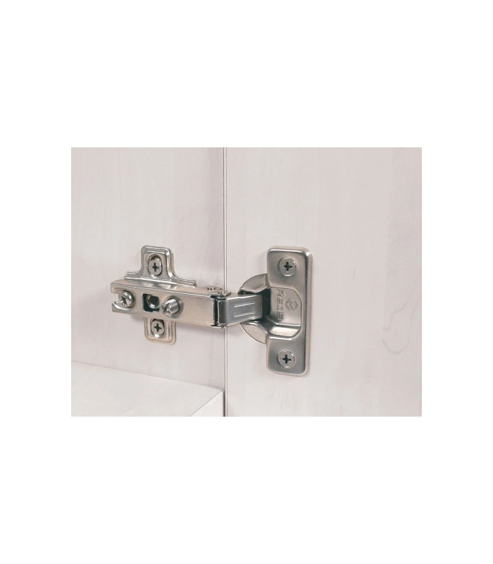 Zawias prosty,nakładany / prowadnik H-0