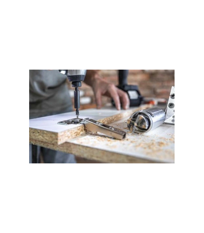 Zawias prosty,nakładany / prowadnik H-0