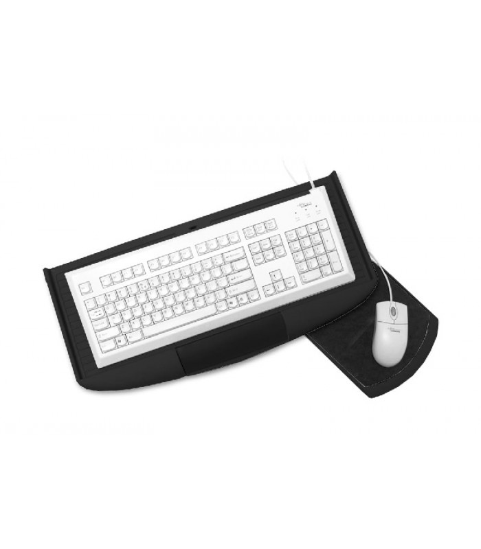 Półka pod klawiaturę z myszką czarna