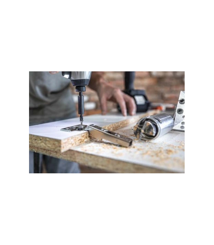 Zawias prosty,nakładany / prowadnik H-0 100sztuk