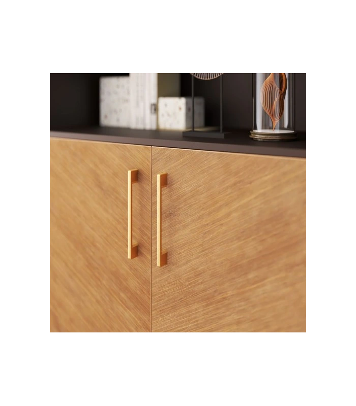 Uchwyt meblowy EASY L-320 stal szczotkowana