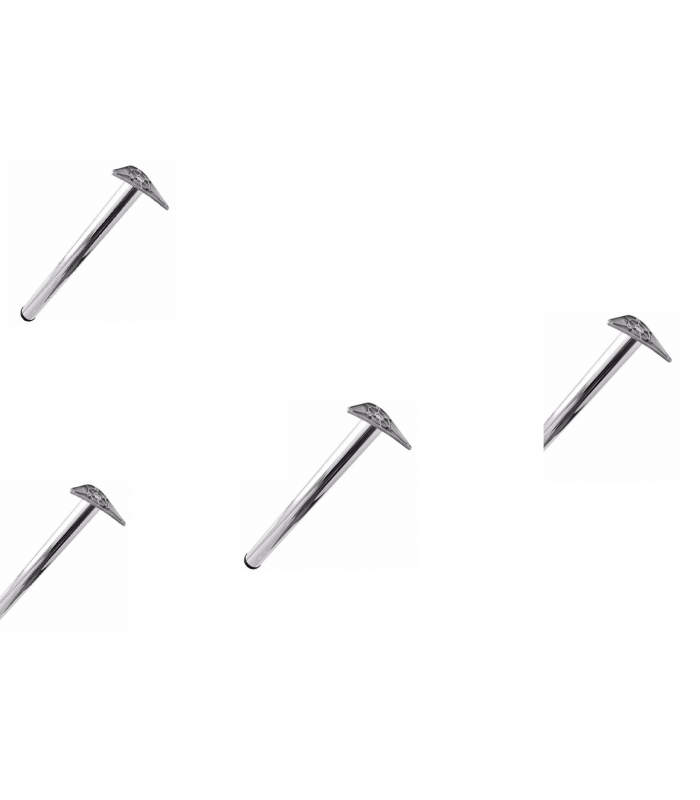 Nogi meblowe fi 60 H710mm chrom - 4szt