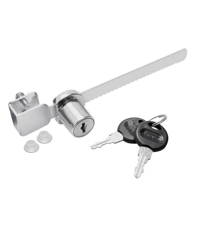 Zamek grzbietowy chrom 328