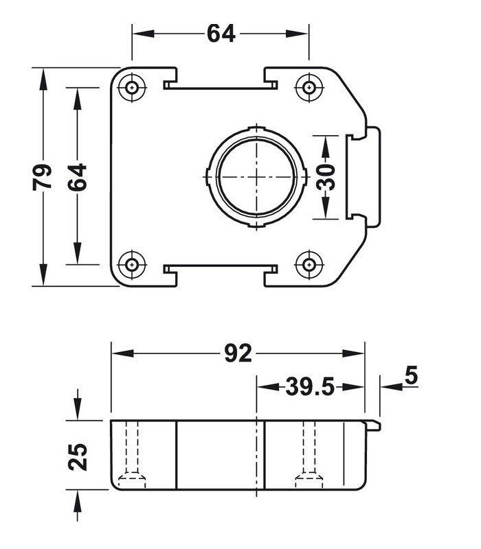 Zestaw Axilo stopka + główka 150