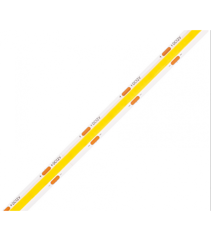 StrongLumio LED taśma 12V COB - 10W/m (480 LED/m) - 8mm - neutralny biały 509066 - metr