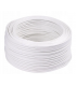 Przewód metraż, 2x0,75mm2, biały w podwójnej izolacji