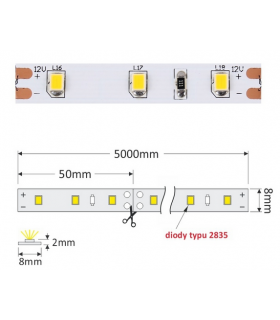 tasma-premium-dl50m-2835-ip20-60-ledm-szer-8mm-3pkt5cm-bzimna-moc-11wm