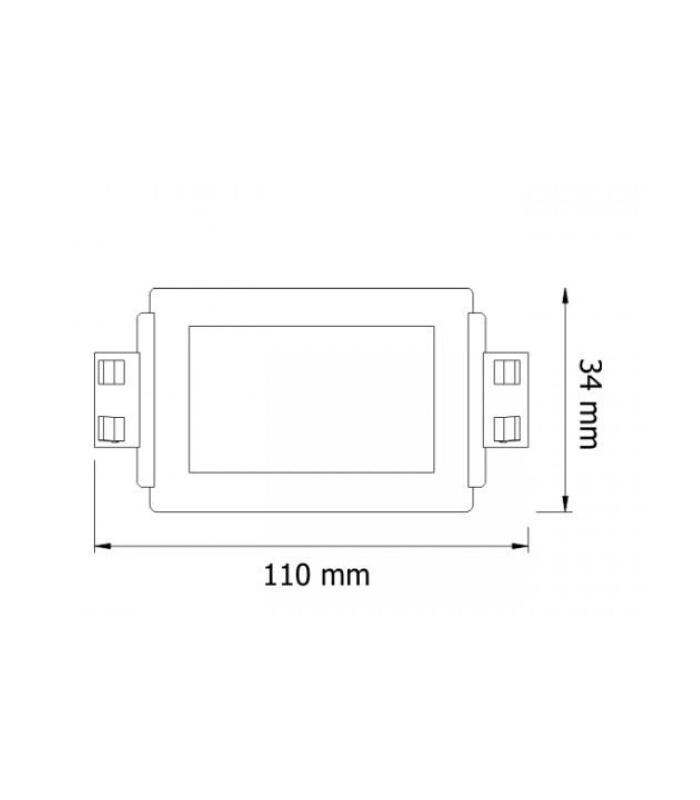Sterownik (Ściemniacz) LEVEL z pilotem RF max 8A/12-24V DC