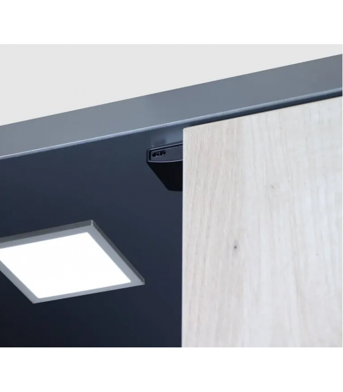 TEO, wyłącznik RF MOVE/DOOR ze ściemniaczem, CZARNY