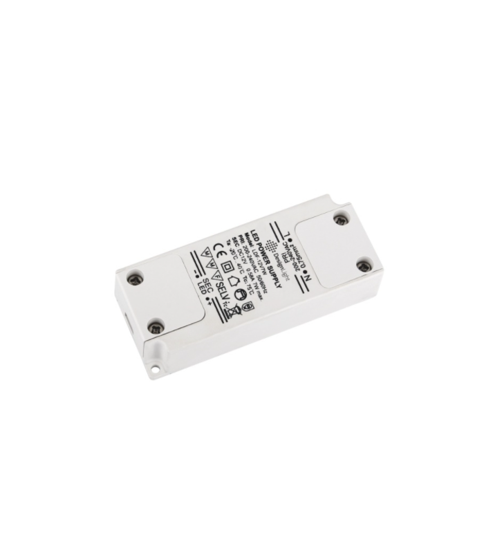 Zasilacz do LED 7W, 12VDC, BEZ PRZEWODÓW, STANDARD PLUS