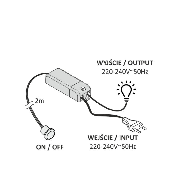WYŁĄCZNIK ZBLIŻENIOWY do SZAF monostabilny IR K2 500W
