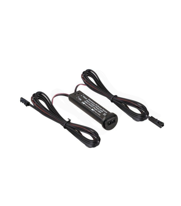 WYŁĄCZNIK IR UNIWERSALNY S01, 24W CZARNY 12/24V DC