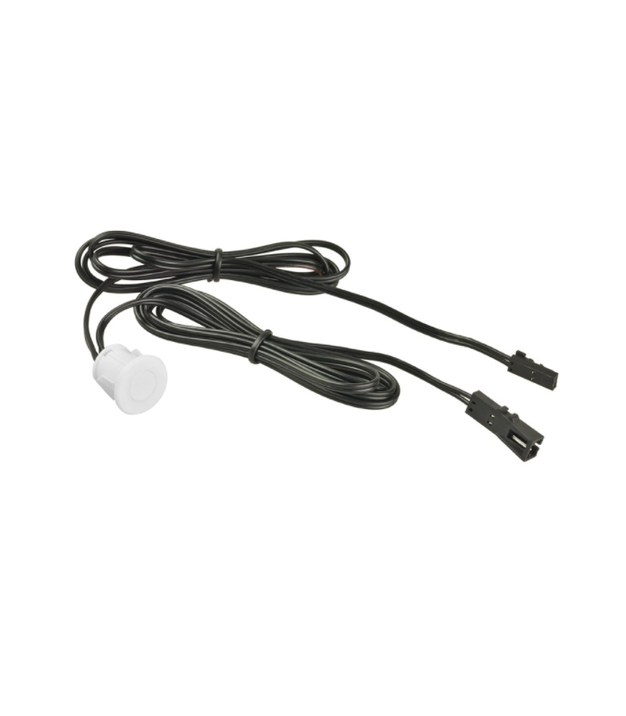 Wyłącznik W01 ze ściemniaczem BIAŁY , 12VDC, 36W, przewody po 1m