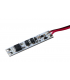 Wyłącznik PŁYTKA SC60 12-24VDC/5A ze ściemniaczem, 2m przewód, do profilu LINE MINI z niebieskim LED