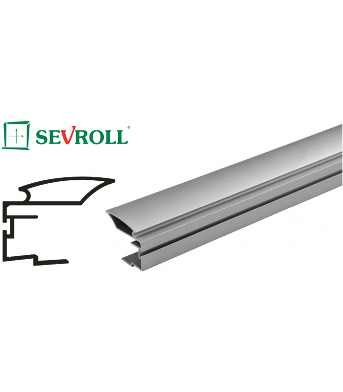SEVROLL Alfa II rączka 16/18mm 2,70m srebrny