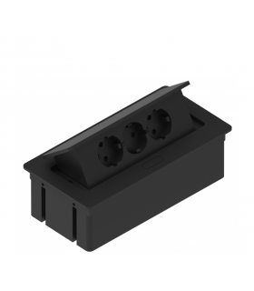 elektrima-kwadro-przedluzacz-biurkowy-wpuszczany-prostokatny-3x-gniazdo-uziemienie-metaltworzywo-czarny