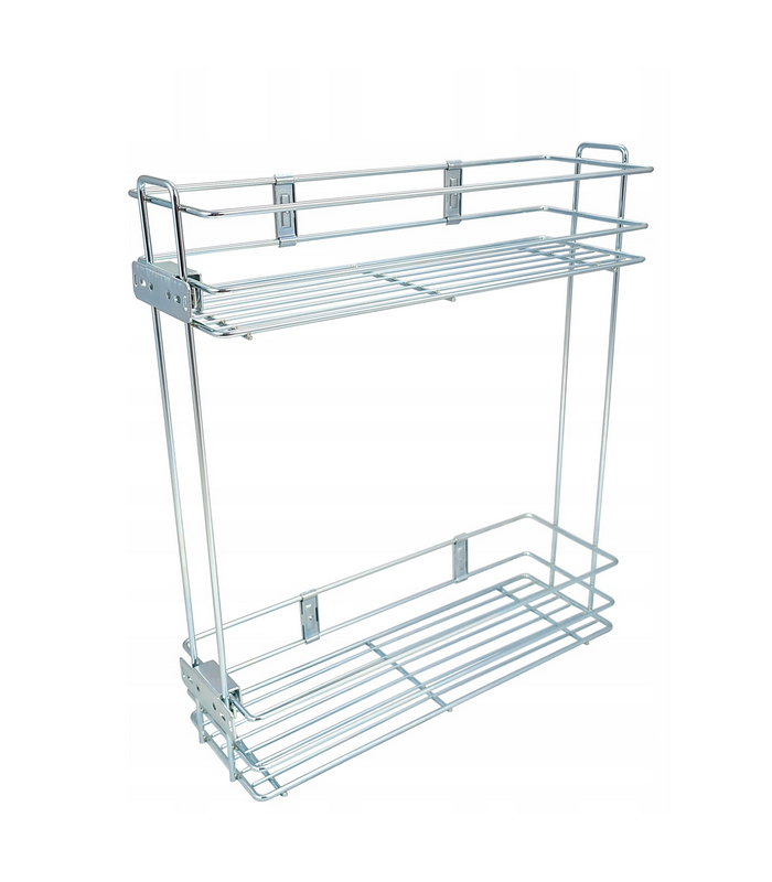 Cargo chrom, Lewe do szafy 20, Hettich pełny wysuw cichy domyk