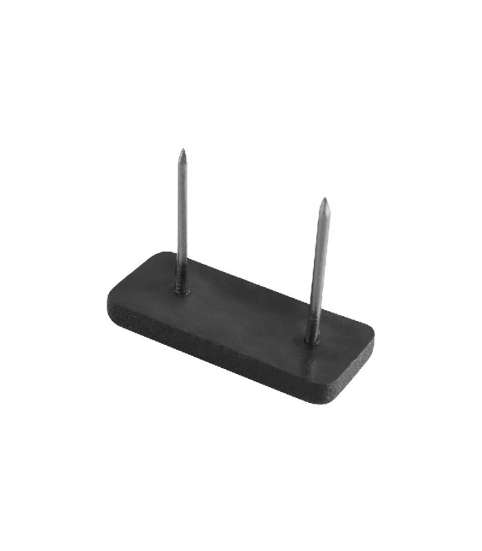 Ślizgacz podwójny z gwoździem czarny