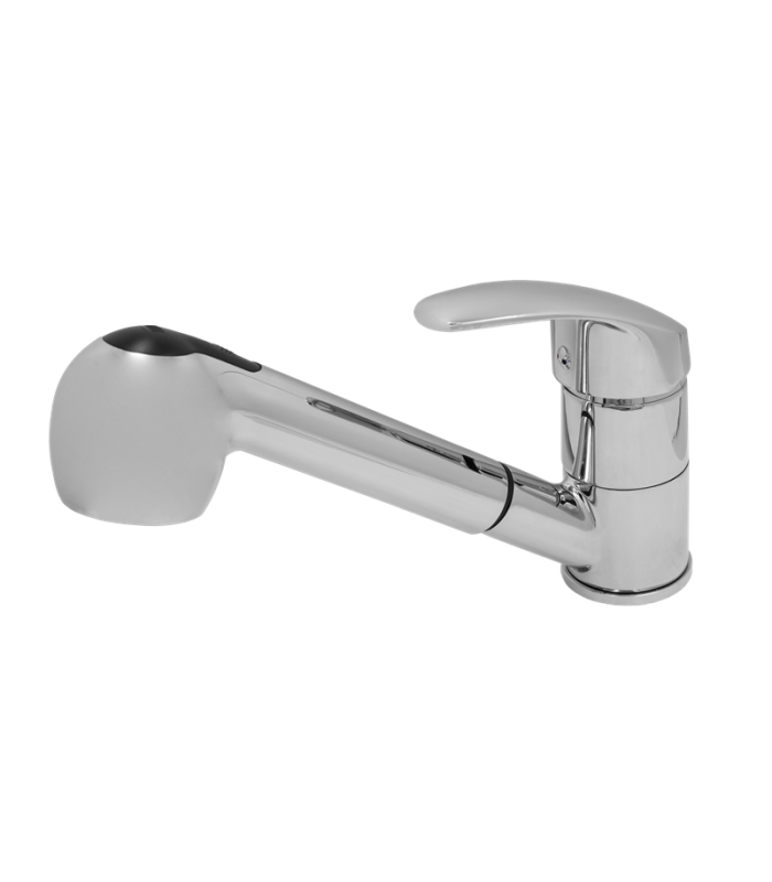 Bateria zlewozmywakowa ATUT z wyciąganą wylewką L-13-18