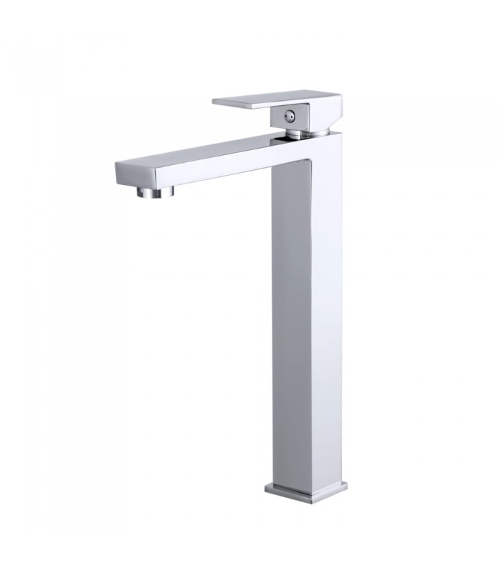 Bateria umywalkowa wysoka CUBE chrom L61