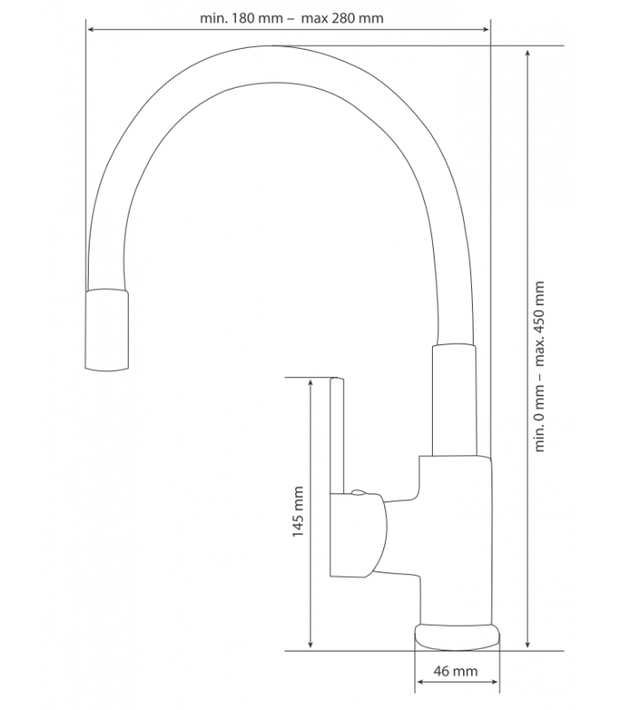 Bateria zlewozmywakowa FLEX L111