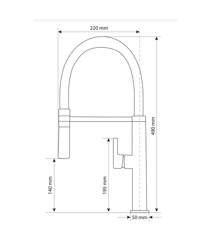 Bateria zlewozmywakowa FULL złota L118