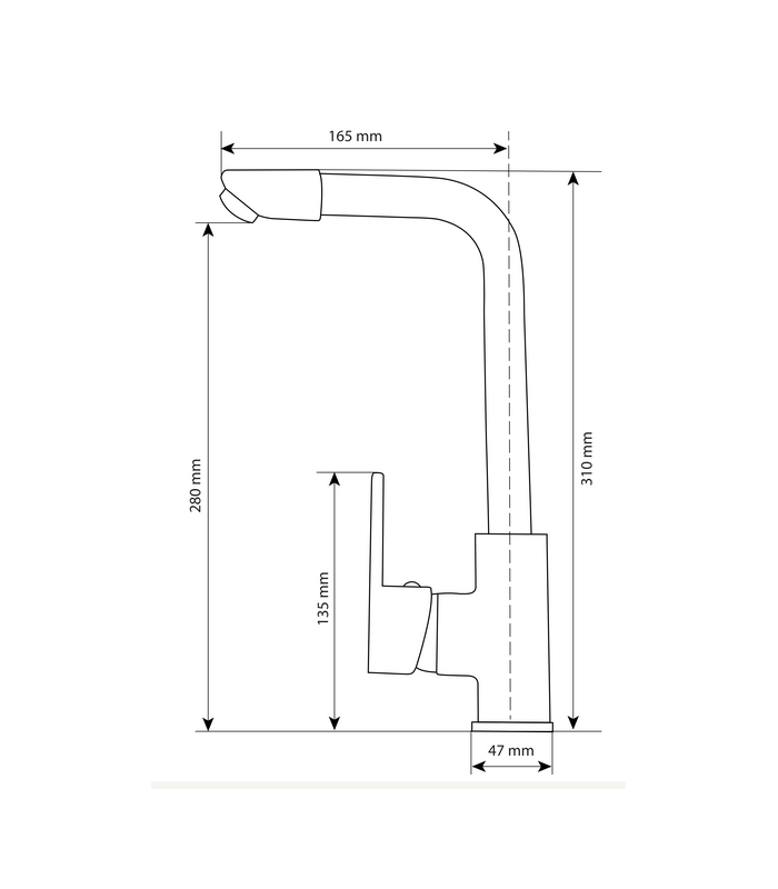 Bateria zlewozmywakowa MOVE L130-136