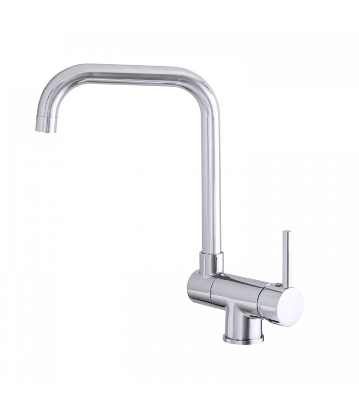 Bateria zlewozmywakowa podokienna chrom L126