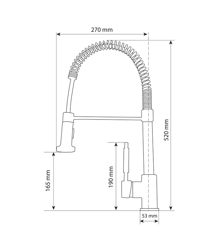 Bateria zlewozmywakowa SPIRAL L226-228