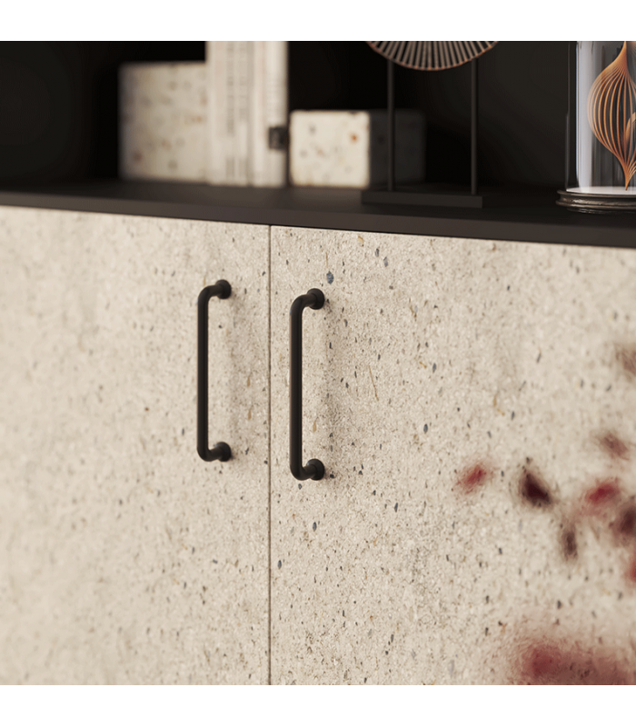 Uchwyt meblowy LIRA L-320 czarny TI22.0049.14.055