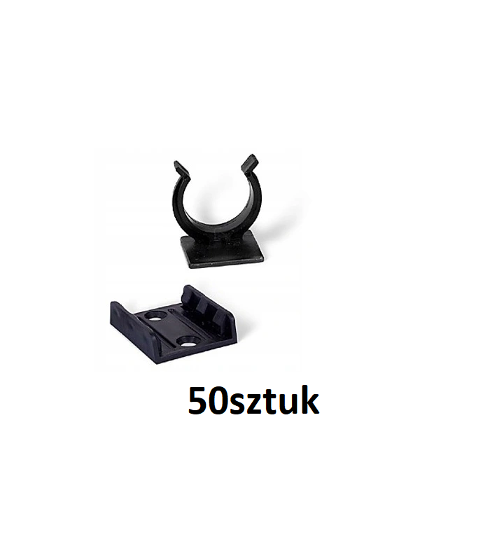 Klip uchwyt do cokołu meblowego - opakowanie 50szt