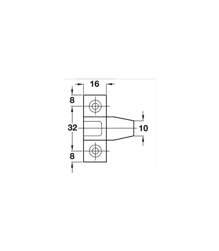 Złącze KEKU HAFELE do blendy maskownicy KOMPLET AS