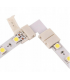 Mikrokonektor 8mm kształt L do łączenia 2 taśm led 8mm