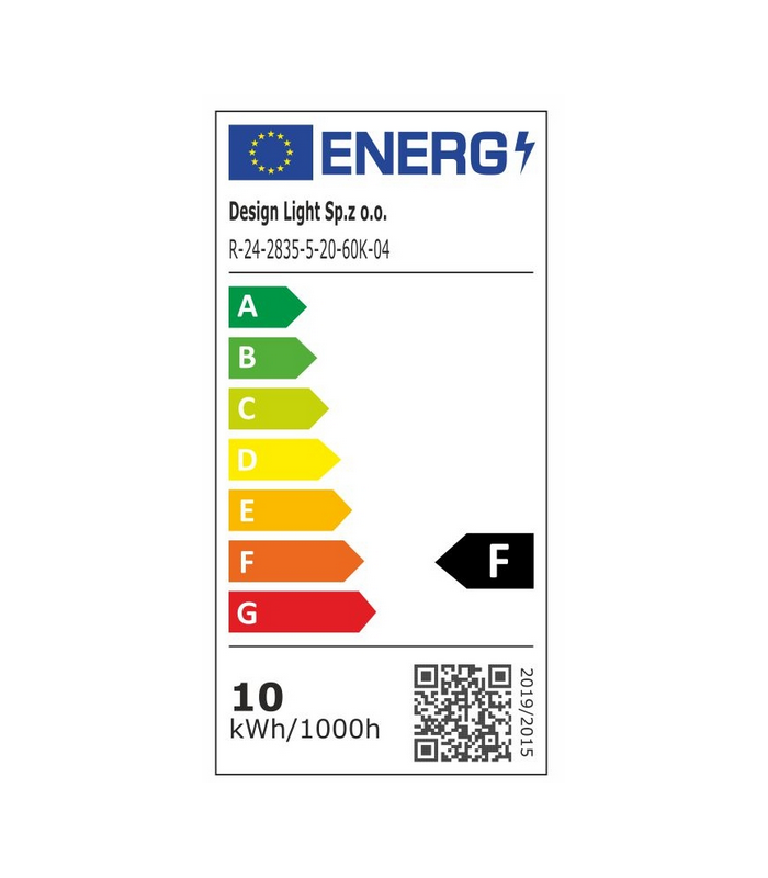 TAŚMA PREMIUM 24V Made in Poland dł.5m 2835 IP20 60LED/m szer 8mm 6pkt/10cm barwa neutralna moc 6W/m