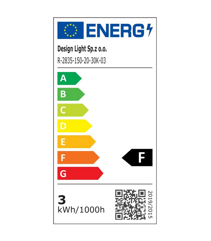 TAŚMA PREMIUM Made in Poland TYP 2835 IP20 30LED/m szer 8mm, 3pkt/10cm, biała ciepła, moc 5,6W/m