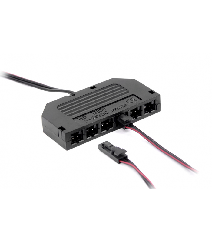 StrongLumio rozgałęźnik LED 6x Mini konektor 0,25m