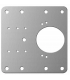 Kod 3596 Płytka naprawcza zawiasu 90x90mm - blaszka 0.7mm