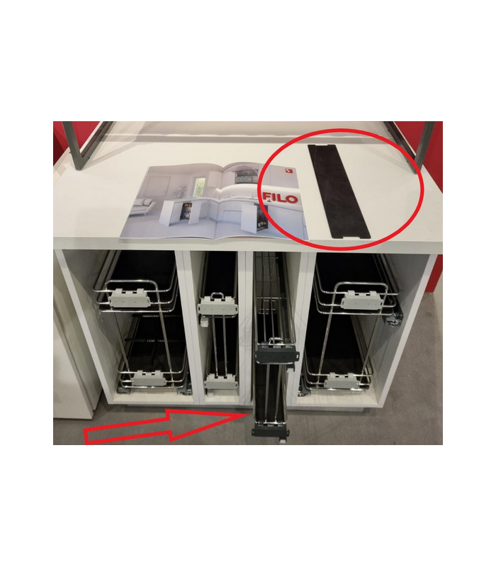 Kod 5572 Wkładka antypoślizgowa czarna do cargo FBM 20