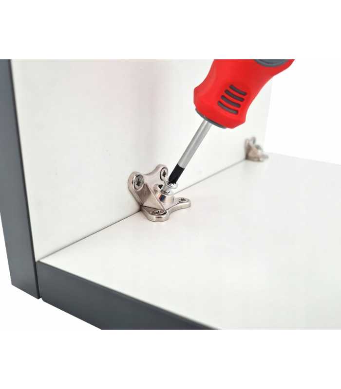 Kod 589 Złącze metalowe Butterfly (motylek), nickel, 23,3k - 10szt