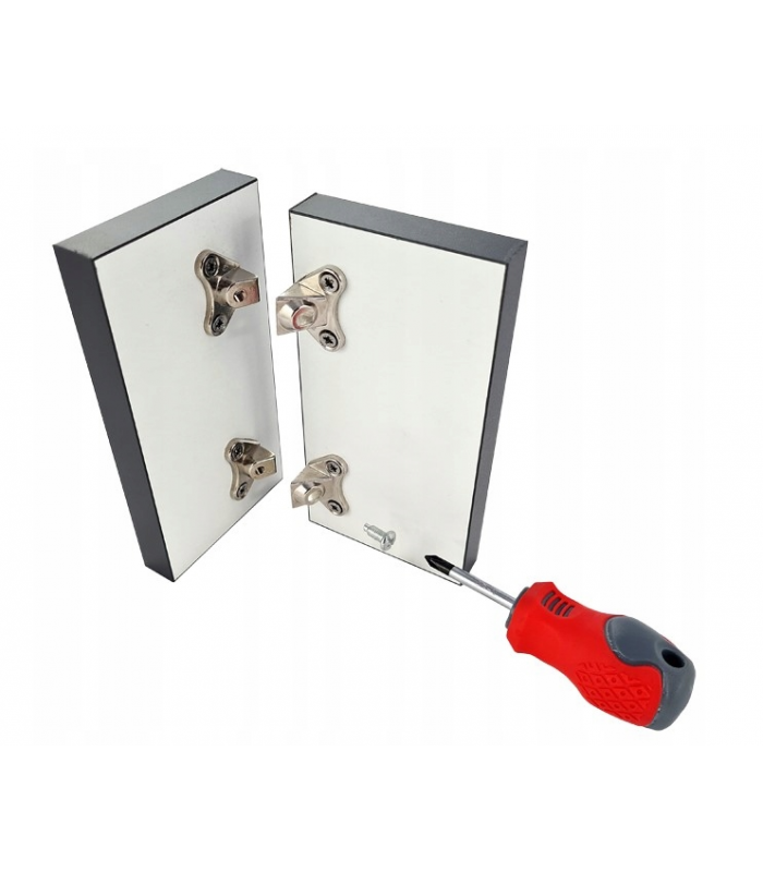 Kod 589 Złącze metalowe Butterfly (motylek), nickel, 23,3k - 10szt