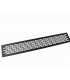 Kratka wentylacyjna 80 aluminium czarny mat wys. 80mm dł.480mm