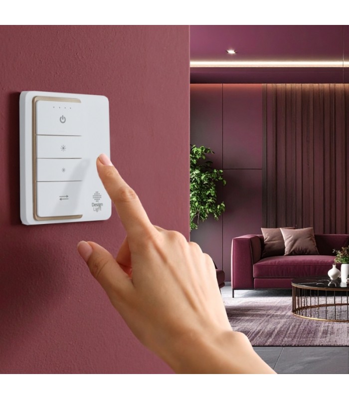 Zestaw VIVO sterownik RF z pilotem i ściemniaczem