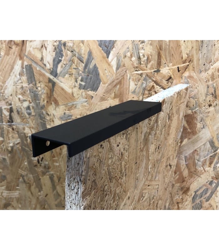 Uchwyt VERA 158mm czarny mat krawędziowy