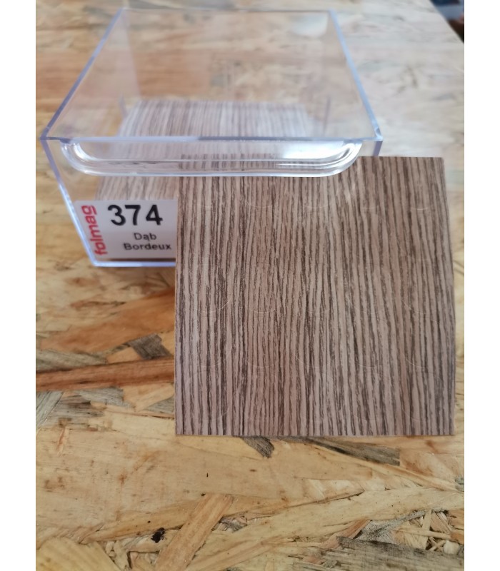 Zaślepka samoprzylepna fi 14 DĄB BORDEUX